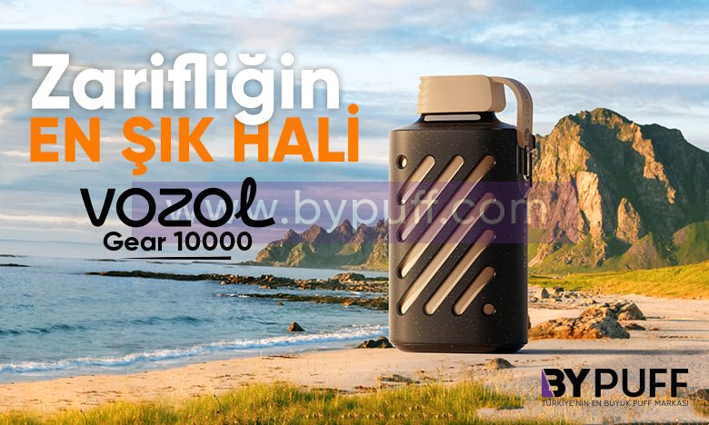 Vozol Gear 10000 Şarjlı Cihazların En Kalite Tasarıma Sahip Baş Yapıt...