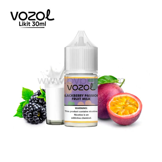 Vozol Blackberry Passion Fruit Milk 30 ML Likit