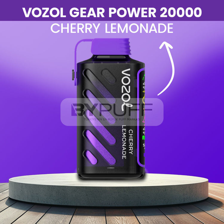 Vozol Gear Power 20000 Cherry Lemonade